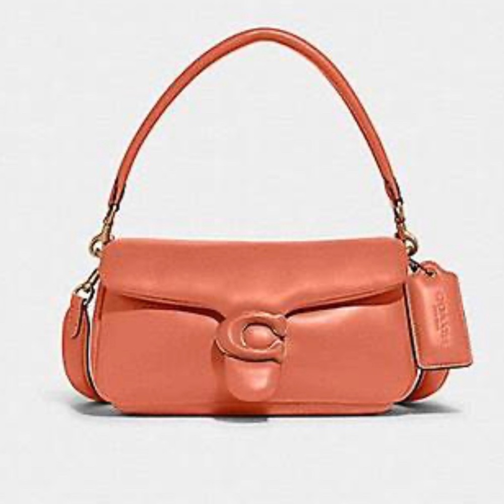 COACH Pillow Tabby Shoulder Bag 26 - Light Coral